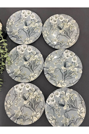Miracle Flower Serisi 6'lı Pasta Tabağı