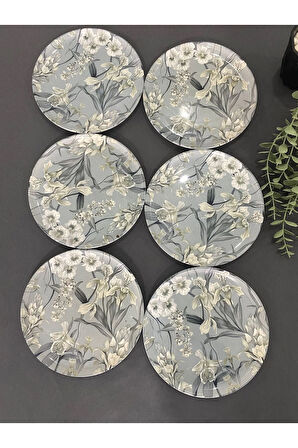 Miracle Flower Serisi 6'lı Pasta Tabağı
