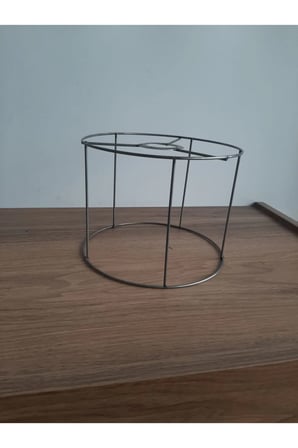 Abajur Ve Lambader Teli Çemberi 40 Cm Çap-30 Cm Çap Ve 20 Cm Çap 3 Adet