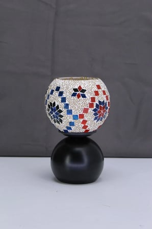 DAMLA MASA LAMBASI METAL AYAK CAM BAŞLIK E/14 DUYLU