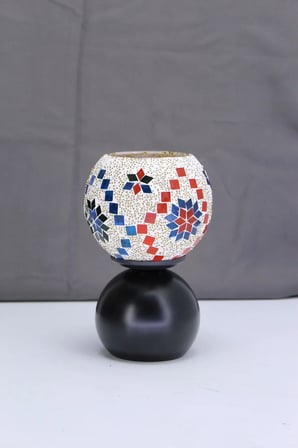 DAMLA MASA LAMBASI METAL AYAK CAM BAŞLIK E/14 DUYLU