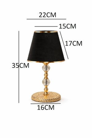 E SERSİ ROSE GOLD AYAKLI KUMAŞ BAŞLIKLI MASA ABAJURU AYDINLATMA LAMBASI YATAK ODASI LAMBASI