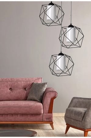 Salon Prizma Beyaz Akrilik Başlıklar