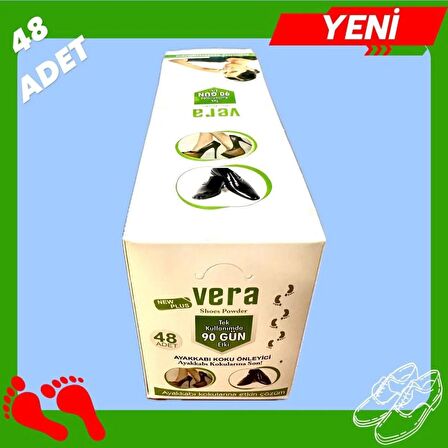 Vera 48 Adet Stand'lı Ayak Ve Ayakkabı Koku Önleyici Ayak Toz