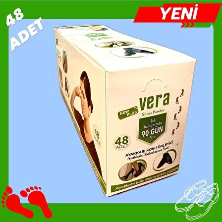 Vera 48 Adet Stand'lı Ayak Ve Ayakkabı Koku Önleyici Ayak Toz