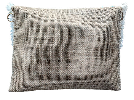 El Yapımı  Boncuk İşlemeli Kadın Portföy Clutch El  ve Kol Çantası 