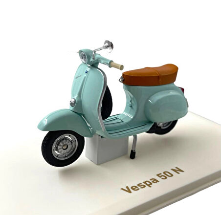 Norev 1:18 Vespa 50 N Diecast Model Motorsiklet - Mint Yeşili