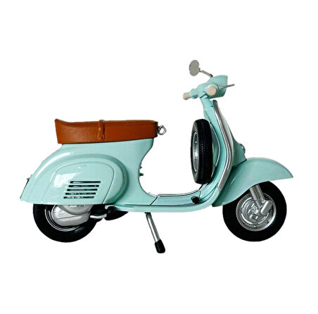 Norev 1:18 Vespa 50 N Diecast Model Motorsiklet - Mint Yeşili
