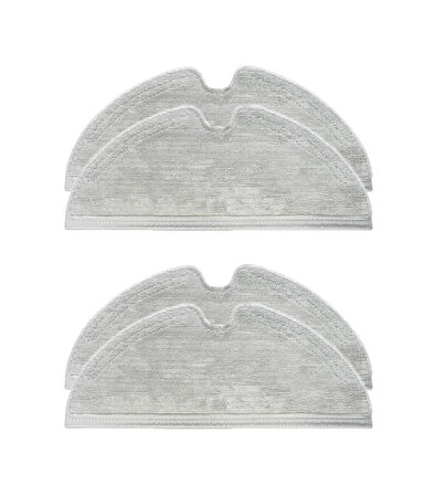 Vestel V-Bot Pro B Yüksek Kaliteli Mop (4 Adet Tam Yüzey Mikrofiber ve Kalın)