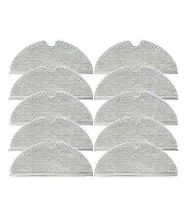 Vestel V-Bot Pro B Yüksek Kaliteli Mop (10 Adet Tam Yüzey Mikrofiber ve Kalın)