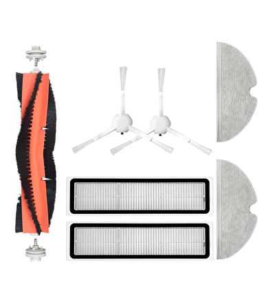 Vestel V-Bot Pro B Yedek Fırça Hepa Filtre Mop Seti (7 Parça)