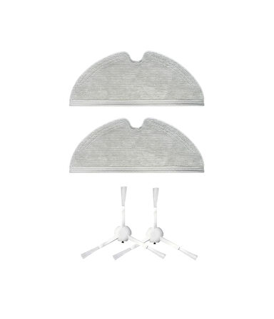 Vestel V-Bot Pro B Yedek Mop ve Yan Fırça (4 Parça)