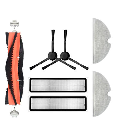 Vestel V-Bot Pro S Yedek Fırça Hepa Filtre Mop Seti (7 Parça)