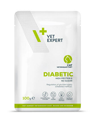 Vet Expert Diabetic Kedi Yaş Mama 100 gr