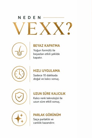 Vexx Maestro Saç Boyası 7.3 Fındık Kabuğu 300 ml Amonyaksız Beyaz Kapatıcı Şampuan