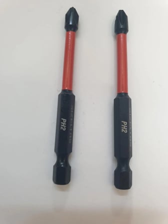 Darbeli Yıldız Bits Uçlar (2 Adet PH2*75)