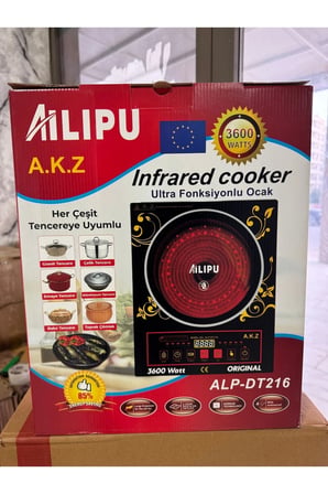 Ailipu Lazer Ocakbaşı 3500 Watt Her Tencereye Uyumludur