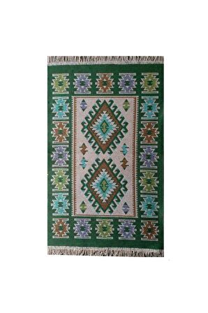 Çift Taraflı Antik Tarz Eşme Desen Kilim Yolluk