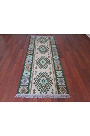 Çift Taraflı Antik Tarz Eşme Desen Kilim Yolluk