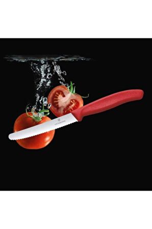 Victorinox Kırmızı Ikili Set / Yan Soyacak Ve 11 cm Bıçak