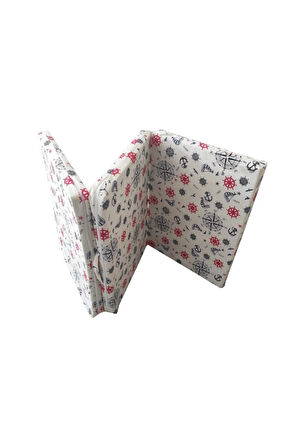 Katlanır Yatak Yer Yatağı Sünger Yatak Taşınabilen Tek Kişilik 80x180 Marin-6 Cm