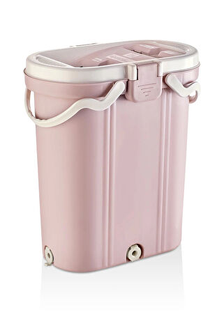 Vip Ahmet Premium Tablet Mop 3 Bölmeli Temizlik Kova Seti + 4 Yedek Bez - Kirli, Temiz ve Sıkma Su Hazneli Akıllı Temizlik Kovası