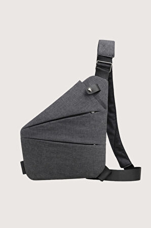 Viscoshy Hırsızlık Önleyici Seyahat Çantası Gri