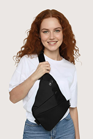 Viscoshy Hırsızlık Önleyici Seyahat Çantası Siyah