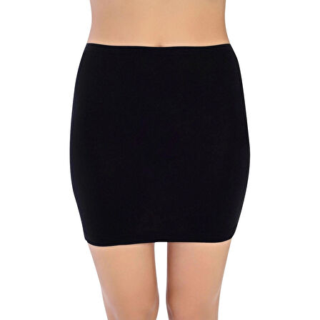 Bambu Kadın Mini Jüpon Kod-1014
