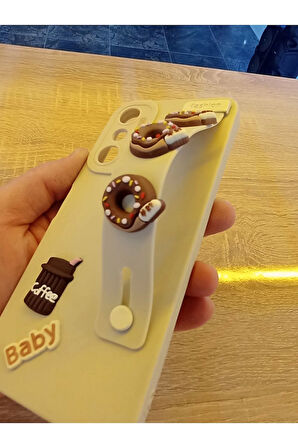 Vivo Y22 Uyumlu Bobby Kapak El Tutmalı Kamera Korumalı Kılıf