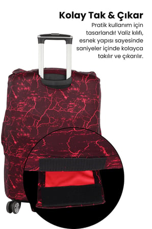 Valiz Kılıfı Bavul Koruyucu Yıkanabilir