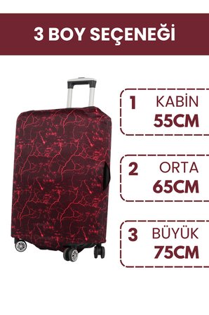 Valiz Kılıfı Bavul Koruyucu Yıkanabilir