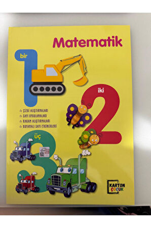 Matematik ve Alfabe Eğitici ve Öğretici Kitap (2li Set)