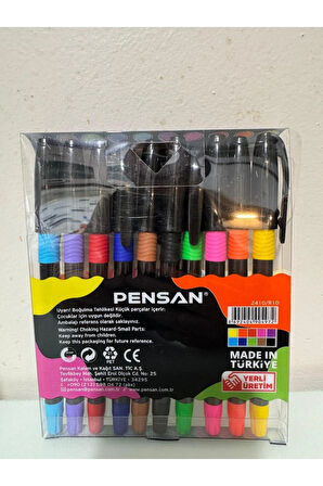 Tükenmez Kalem Sign Up 1 MM Renkli 10 Lu