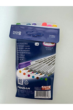 Tükenmez Kalem Sign Up 1 MM Renkli 10 Lu
