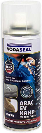 Vodaseal Nano Kumaş Koruyucu Sprey Şeffaf 200 ml.