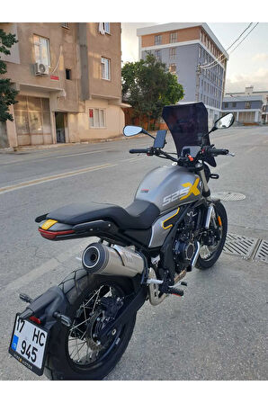 Voge ACX 525 Siperlik Ön Cam 2023 2024 Model 58cm Siyah Renkli 4mm