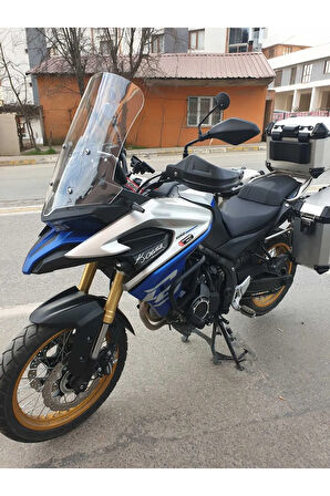 MOTOCAM Voge DS 625X Siperlik Ön Cam 2023-2025 Model 56cm Şeffaf Renkli 4mm