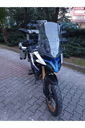 MOTOCAM Voge DS 625X Siperlik Ön Cam 2023-2025 Model 56cm Şeffaf Renkli 4mm