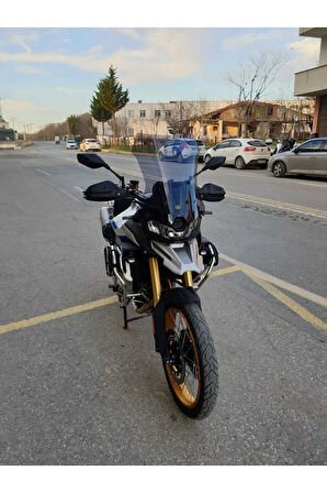 Voge DSX 900 Siperlik Ön Cam 2024 Model 53cm Açıkfüme Renkli 4mm