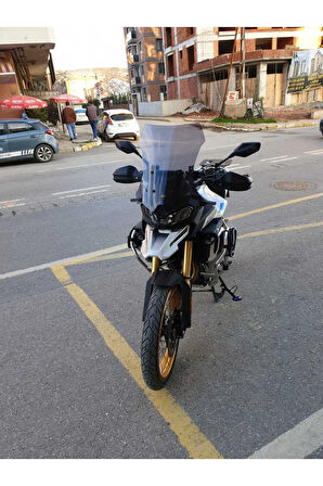 Voge DSX 900 Siperlik Ön Cam 2024 Model 53cm Açıkfüme Renkli 4mm