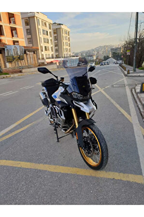 Voge DSX 900 Siperlik Ön Cam 2024 Model 53cm Açıkfüme Renkli 4mm