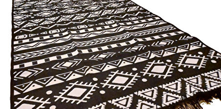 Algelsineve Voven Makine Dokuması Antik Kilim