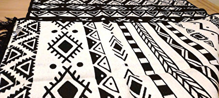 Algelsineve Voven Makine Dokuması Antik Kilim
