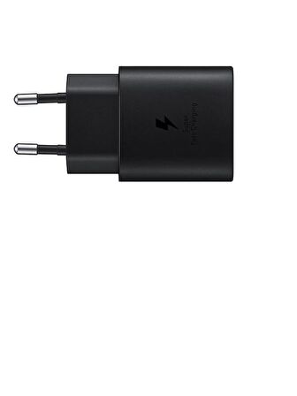 Samsung EP-T2510N 25W Type-C Hızlı Şarj Adaptörü Siyah Samsung Türkiye Garantili EP-T2510NBEGWW