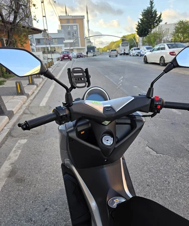 MOTOCAM Volta Revolt RSX4 Ön Cam 2022-2026 Model 75cm Şeffaf Renkli 4mm