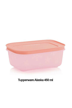 Tupperware Alaska 450 ml 4 lü Set Pembe