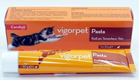 candioli Candıolı Vigorpet Pasta Kediler Için Tamamlayıcı Yem 50 gr