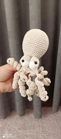 Amigurumi ahtapot oyuncak / anahtarlık