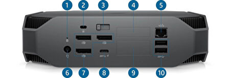 HP Z2 Mini G5 Workstation Xeon W-1250 16/256/1TB W11 Teşhir